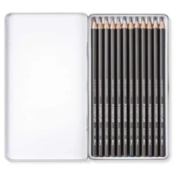 Caixa Metal Lápis Cor Aguarelável Design Journey Staedtler