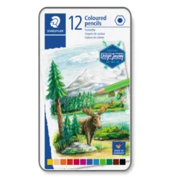 Caixa Metal Lápis Cor Design Journey Staedtler