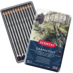 Caixa Metal Lápis Graphitint Derwent