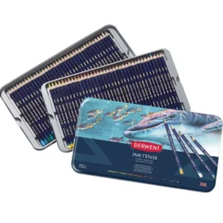 Caixa Metal Lápis Inktense Derwent