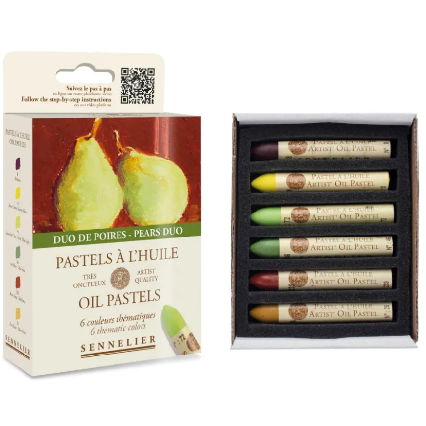 Caixa Pastel Óleo Sennelier Pêras