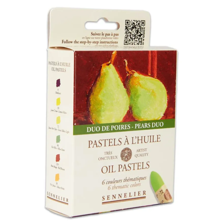 Caixa Pastel Óleo Sennelier Pêras