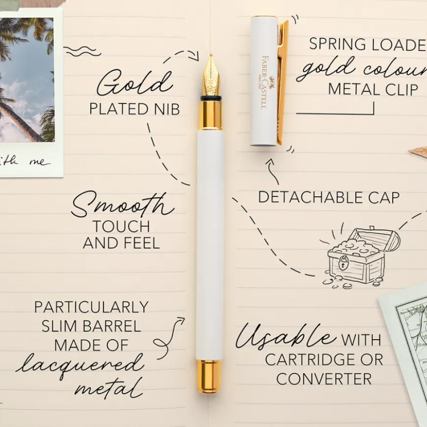 Caneta Aparo Neo Slim Faber Castell