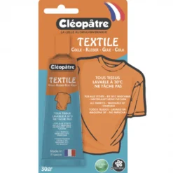 Cola Cléopâtre para Têxtil