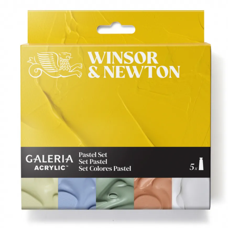 Conjunto Acrílico Galeria Pastel Winsor & Newton