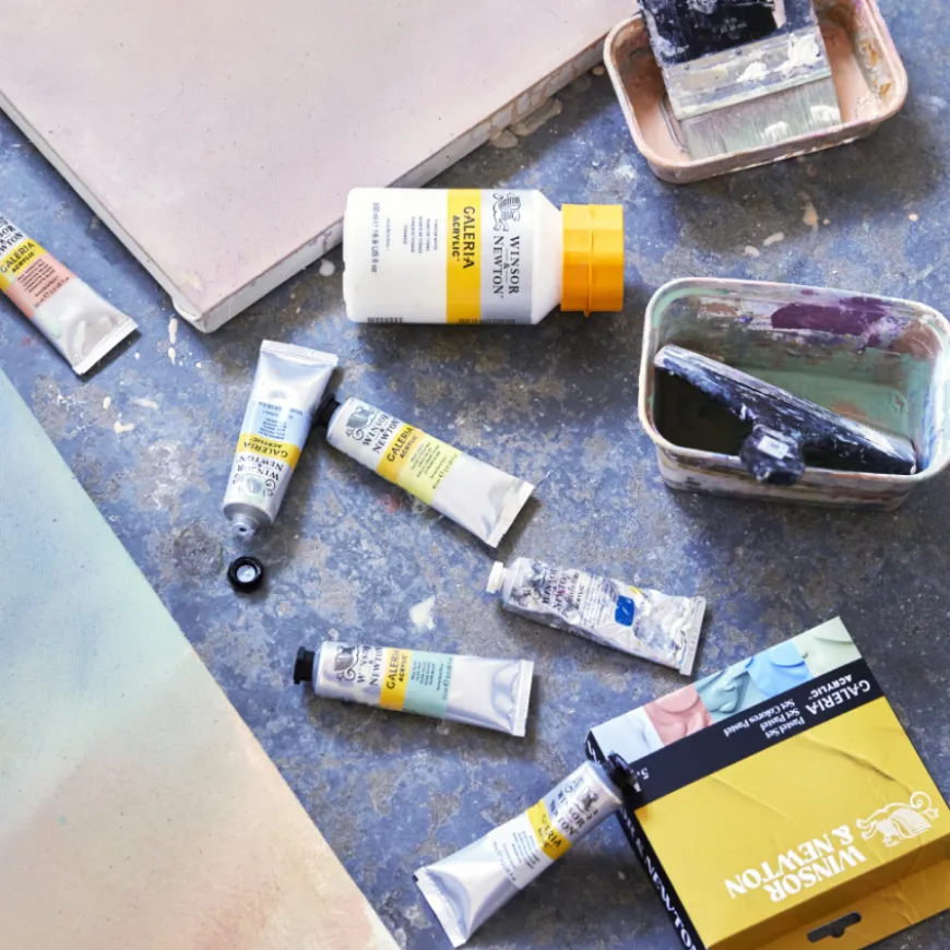 Conjunto Acrílico Galeria Pastel Winsor & Newton