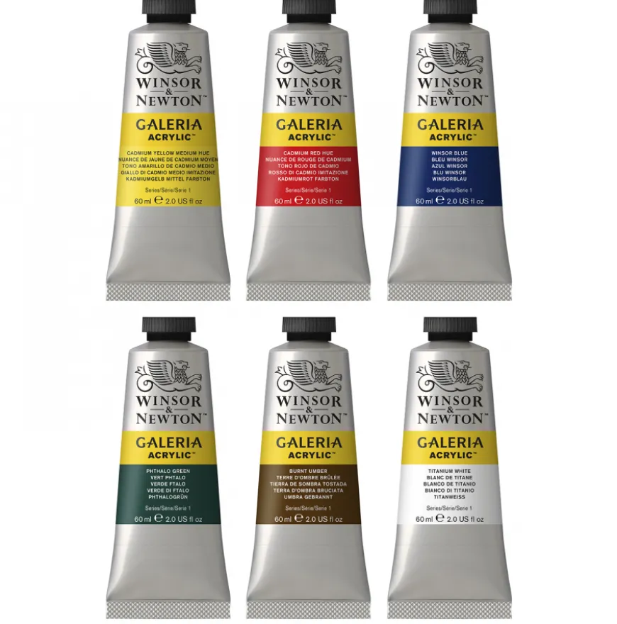 Conjunto Acrílico Galeria Winsor & Newton