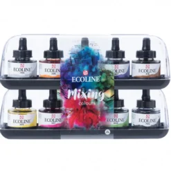 Conjunto Aguarela Líquida Ecoline Talens - Mistura (Mixing)
