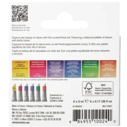 Conjunto Aguarela Profissional Cores Botânicas W&N