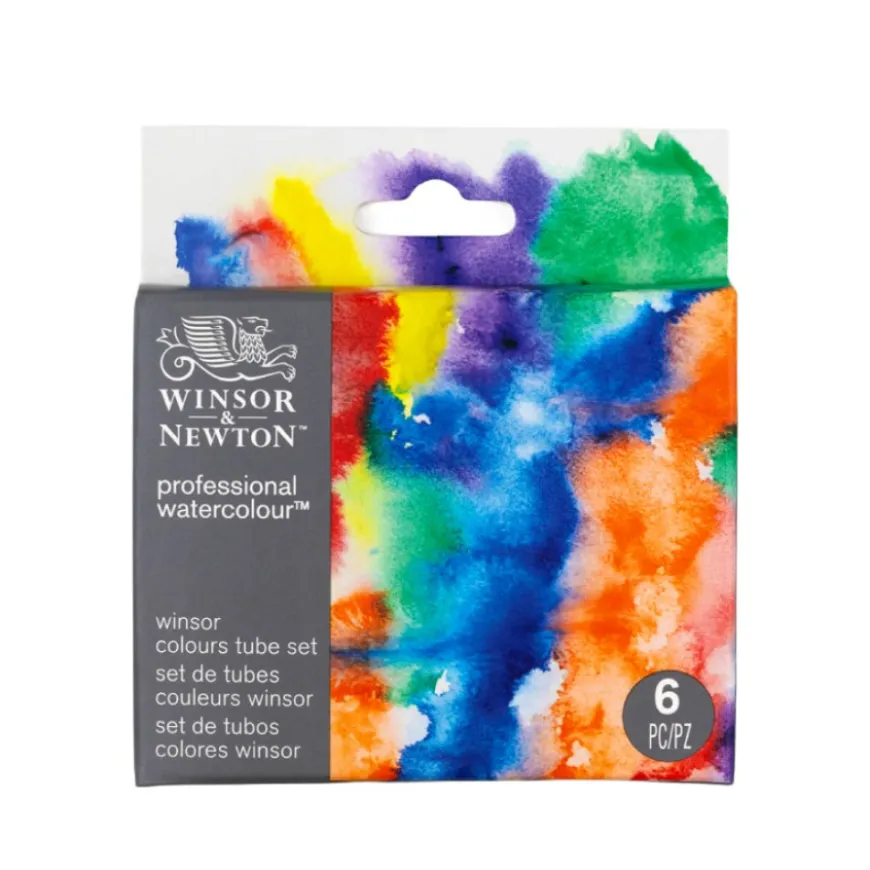 Conjunto Aguarela Profissional Cores Winsor W&N