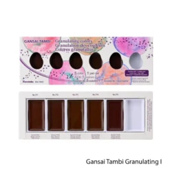 Conjunto Aguarelas Gansai Tambi Tons Granulados