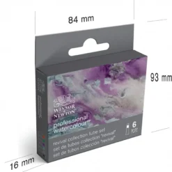 Conjunto Aguarela Tubo Profissional Revival Winsor & Newton