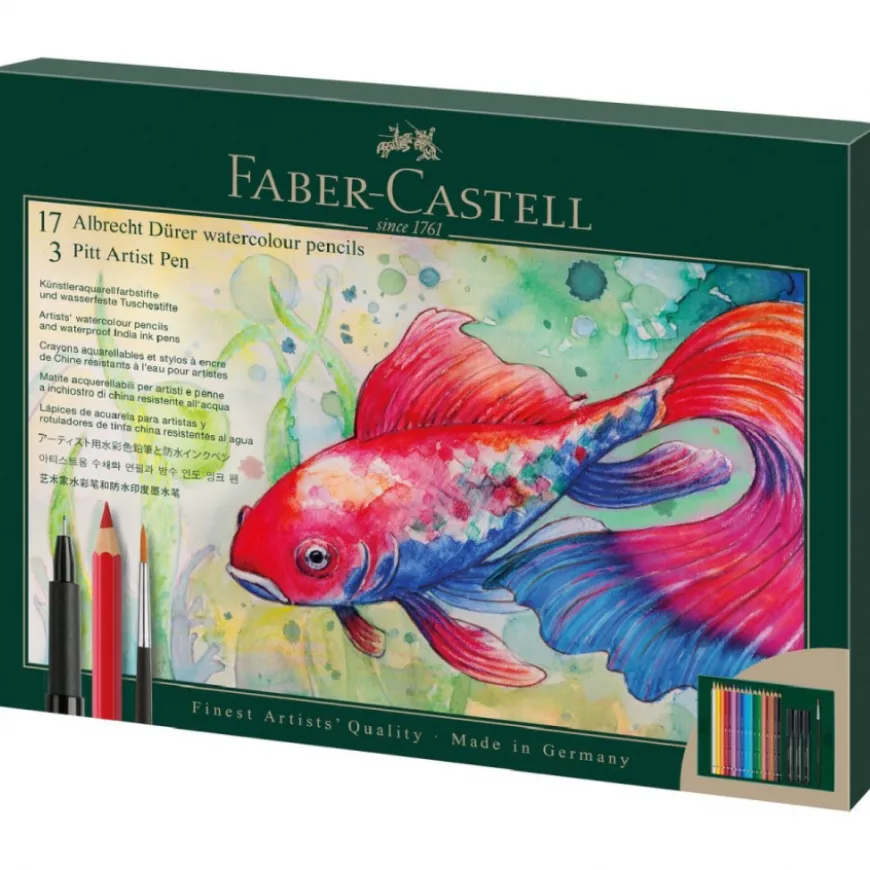 Conjunto Albrecht Durer e Pitt Pen Faber-Castell