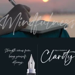 Conjunto Caneta Aparo Clarity Manuscript
