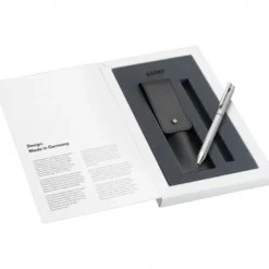 Conjunto Caneta Multifunções Logo Twin Brushed 606 Lamy