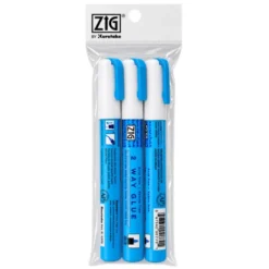 Conjunto Canetas de Cola 2 Way ZIG