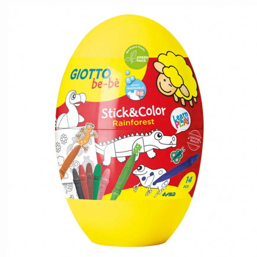 Conjunto Colorir Ovo Giotto Be-Bè