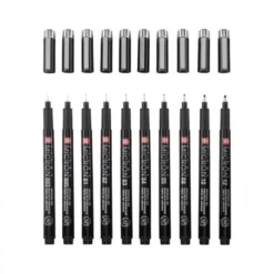 Conjunto de Marcadores Pigma Micron Black Edition Sakura
