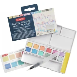 Conjunto de Pastilhas em Tons Pastel Derwent
