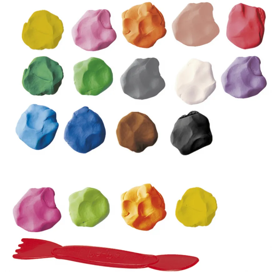 Conjunto de Plasticina Giotto Patplume - 18 Cores