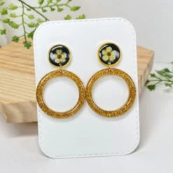 Conjunto de Potes Flores Secas Cléopâtre