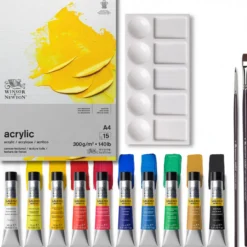 Conjunto Essencial de Acrílico Galeria Winsor & Newton