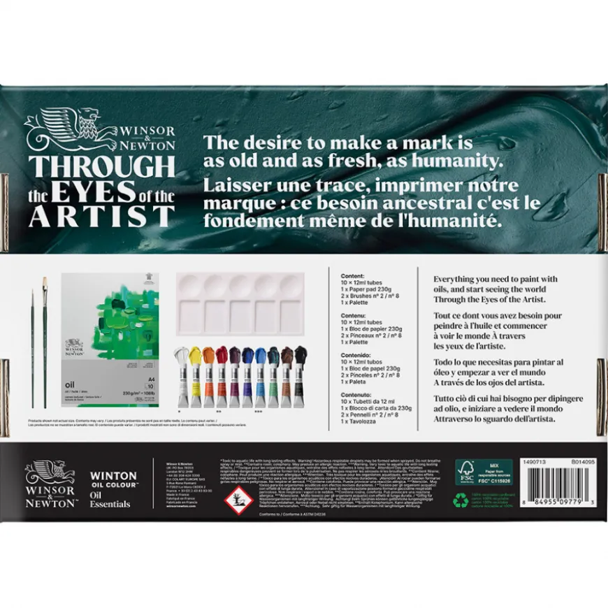 Conjunto Essencial de Óleo Winton Winsor & Newton