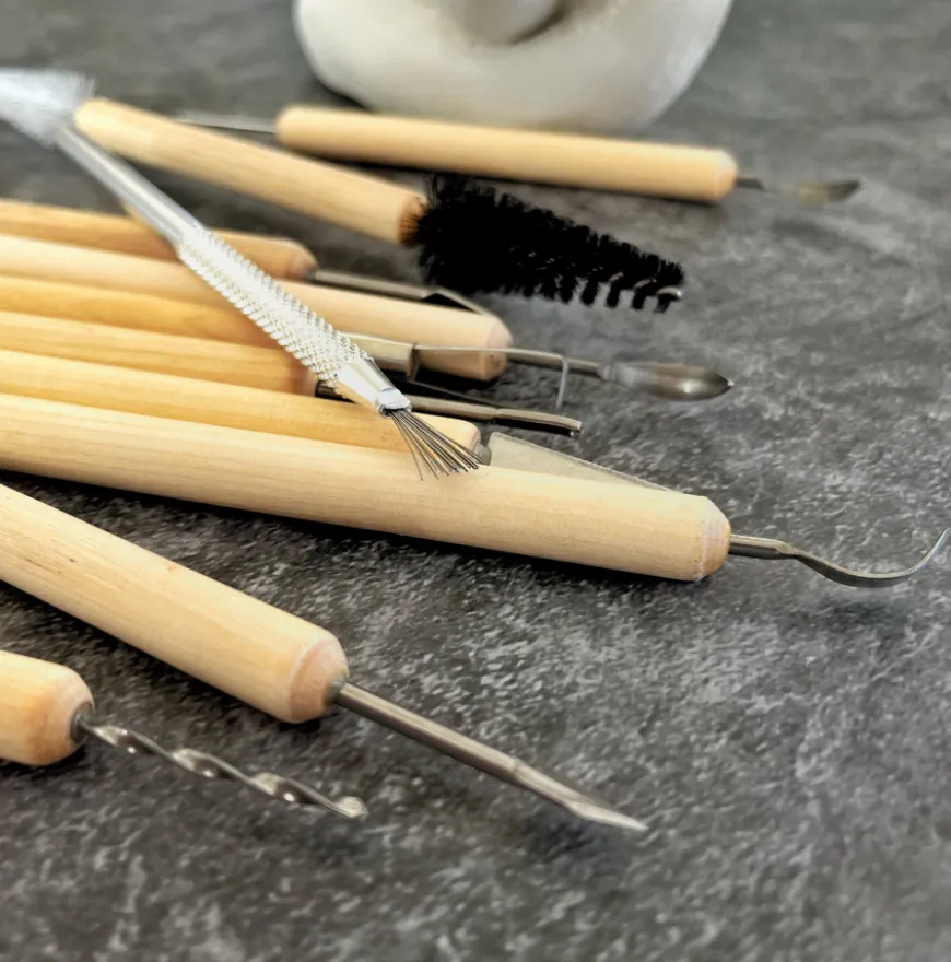 Conjunto 11 Ferramentas Sortidas Modelagem e Escultura Inart