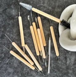 Conjunto 11 Ferramentas Sortidas Modelagem e Escultura Inart