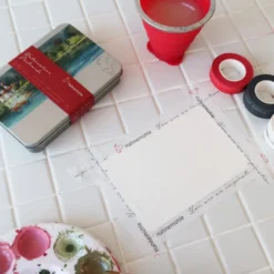 Conjunto Fitas Crepe Aguarela Washi Hahnemühle