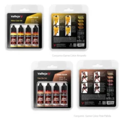 Conjunto Game Color 4 cores Vallejo
