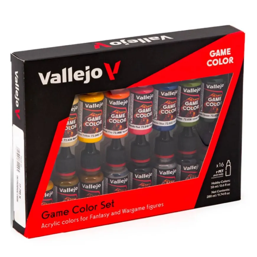 Conjunto Game Color Introdução Vallejo