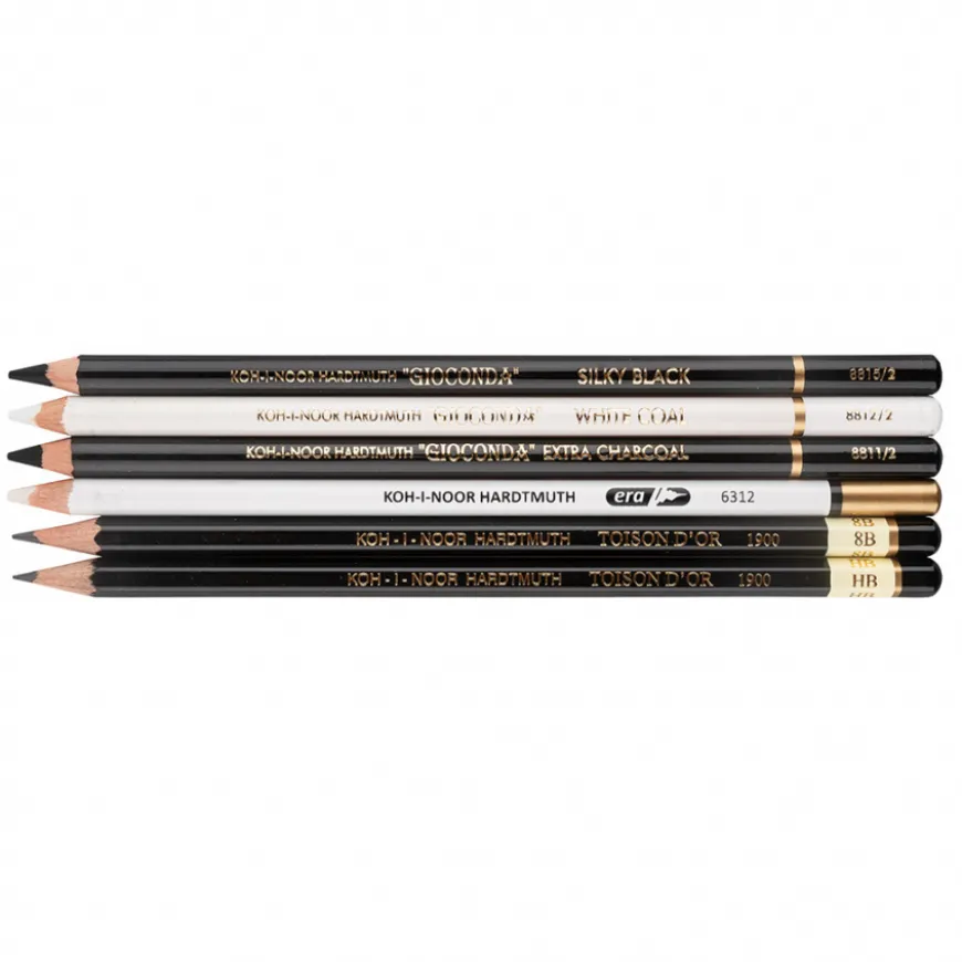 Conjunto Gioconda Desenho Monocromático 9035 6 Koh-I-Noor