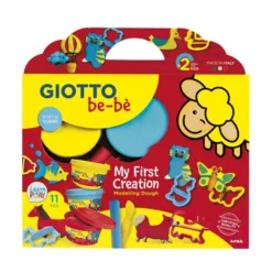 Conjunto Giotto be-bè Super Pasta Para Modelar + Moldes