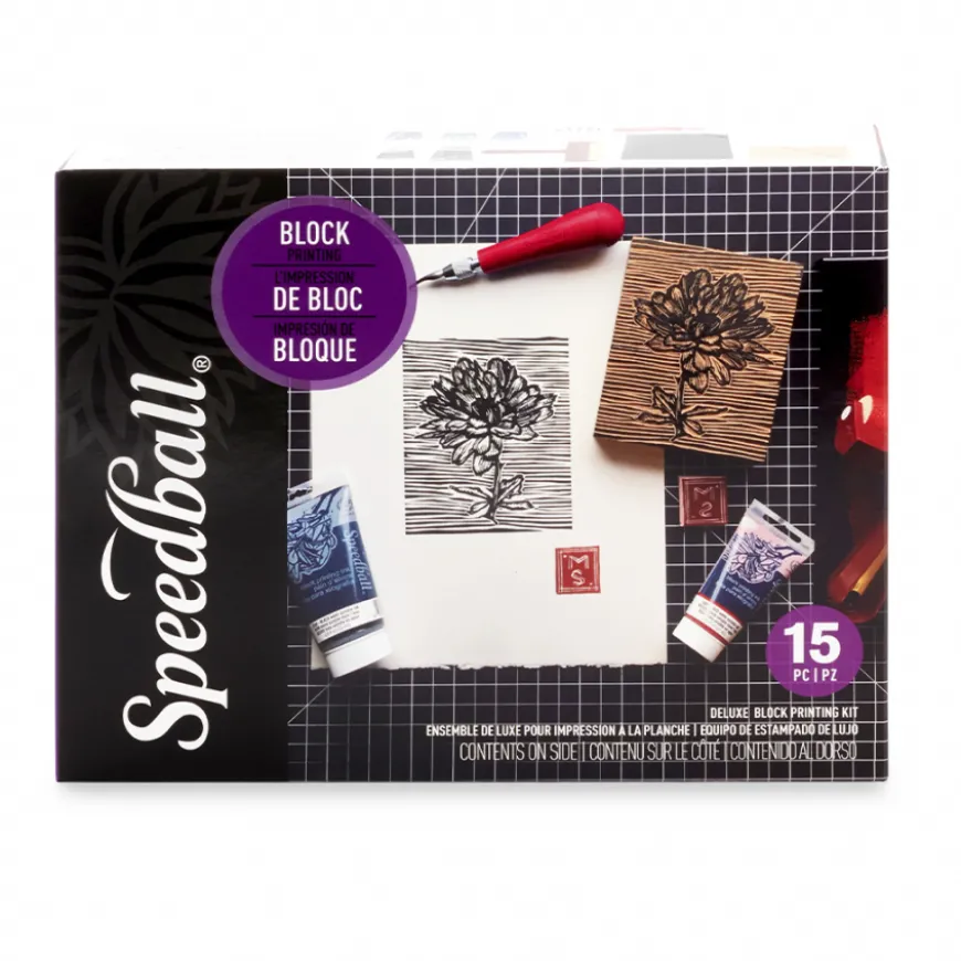 Conjunto Gravura Deluxe Speedball