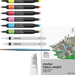 Conjunto Ilustração Mixed Media Winsor & Newton