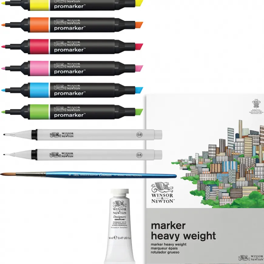 Conjunto Ilustração Mixed Media Winsor & Newton