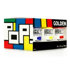 Conjunto Iniciação Acrílico Golden Soflat Pop