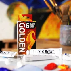 Conjunto Iniciação Acrílico Heavy Body Golden