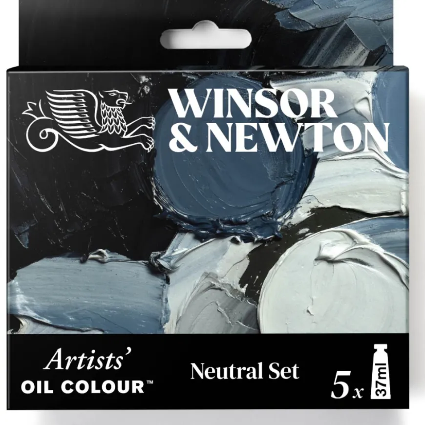 Conjunto Óleo Artist Cores Neutras Winsor & Newton
