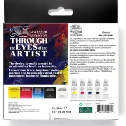 Conjunto Óleo Artist Cores Primárias Winsor & Newton