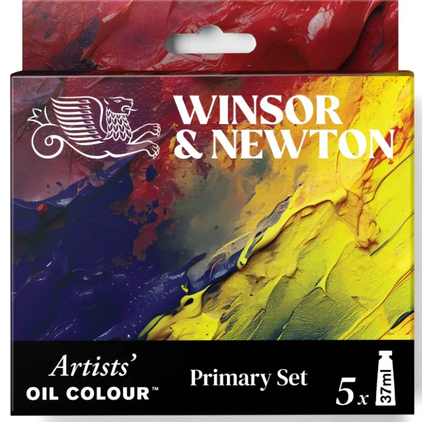 Conjunto Óleo Artist Cores Primárias Winsor & Newton