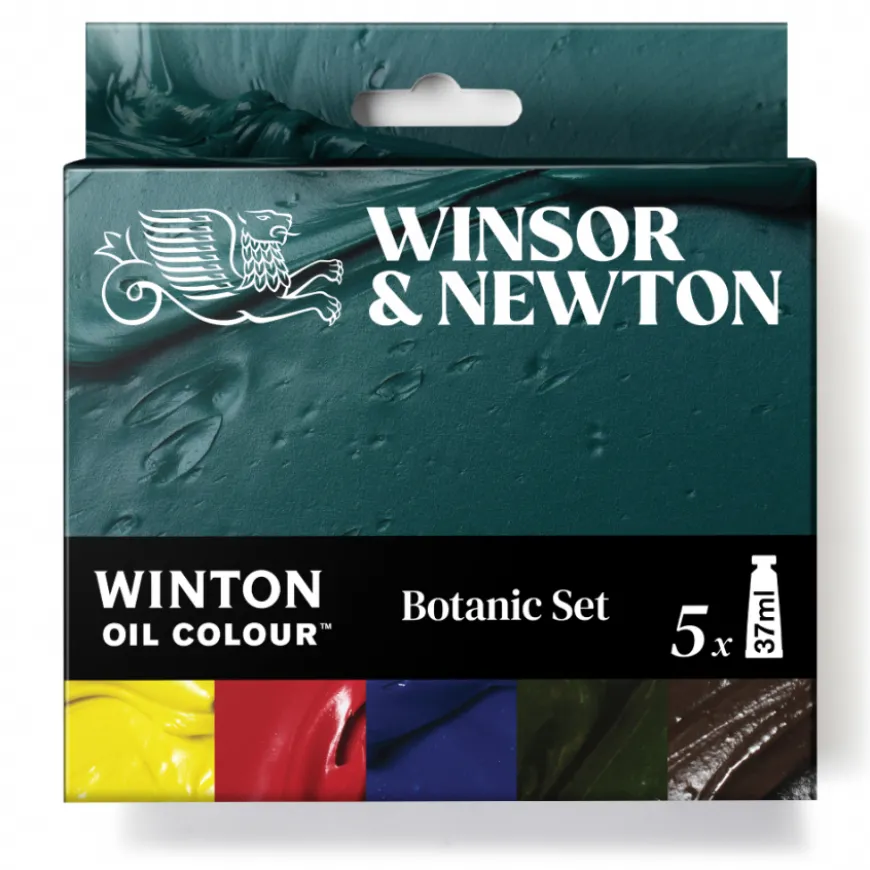 Conjunto Óleo Winton Botânicas Winsor&Newton