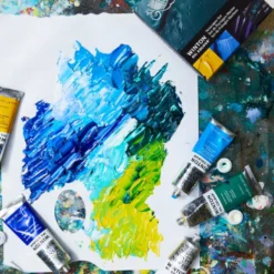 Conjunto Óleo Winton Paisagem Marinha Winsor&Newton