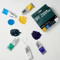 Conjunto Óleo Winton Paisagem Marinha Winsor&Newton