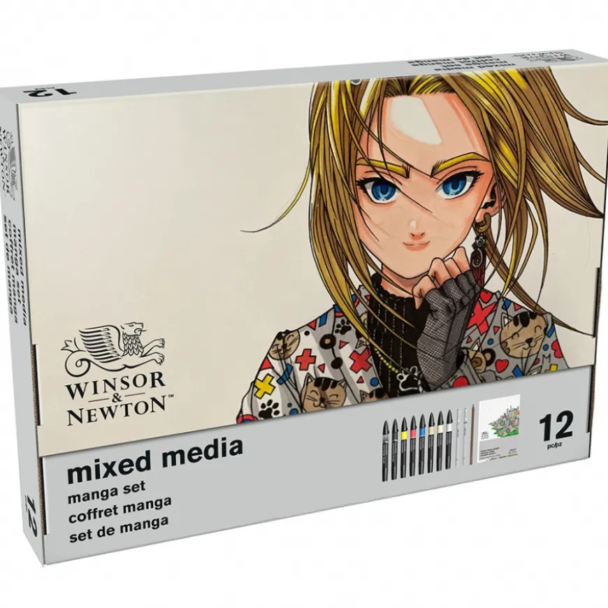 Conjunto Manga Graphic Art Winsor & Newton
