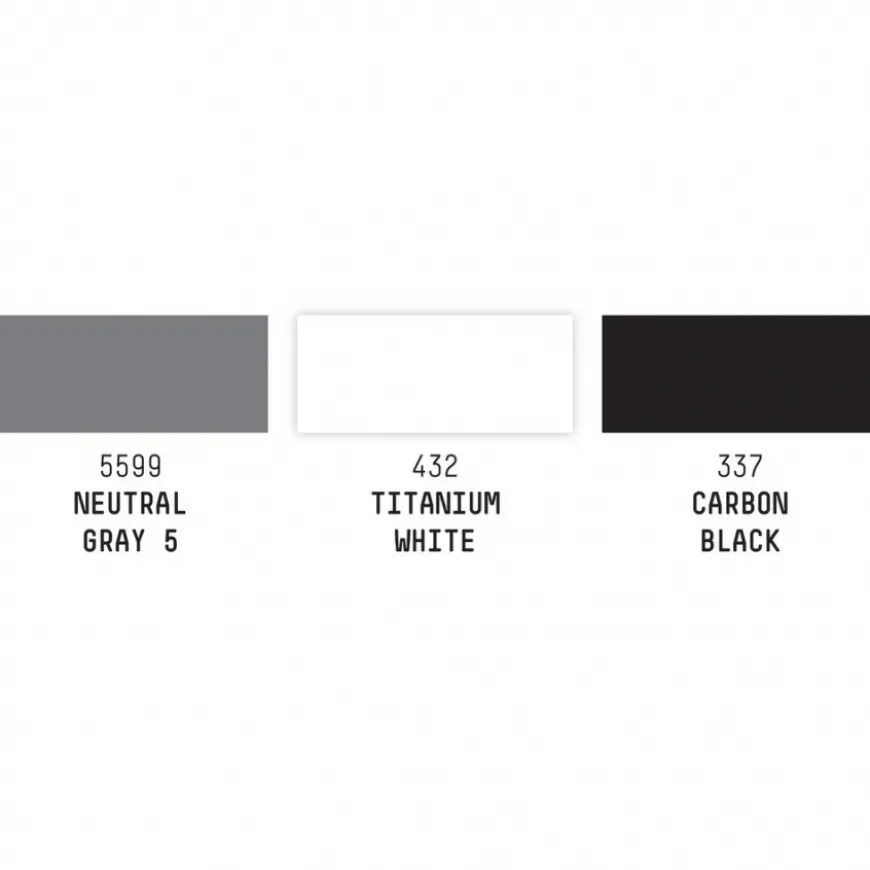 Conjunto Marcadores Acrílicos Liquitex - Cores Monocromáticas
