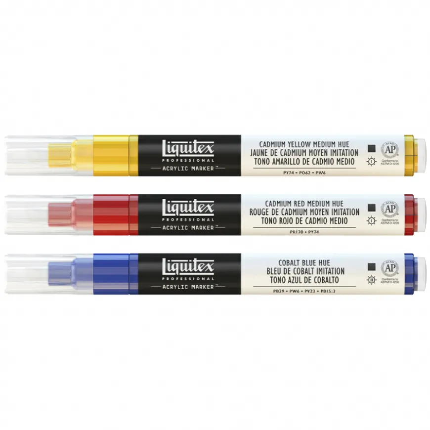 Conjunto Marcadores Acrílicos Liquitex - Cores Básicas