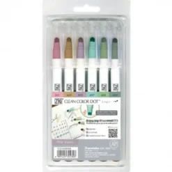 Conjunto Marcadores Clean Color Dot Single Zig