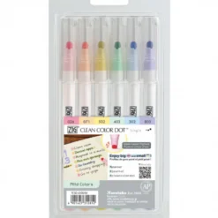 Conjunto Marcadores Clean Color Dot Single Zig
